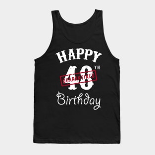 Happy 48th Quarantined Birthday Tank Top